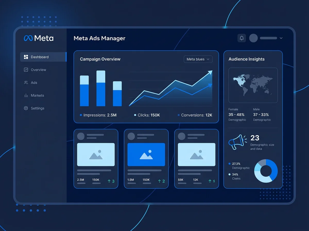 Meta catalogue and creative performance dashboard
